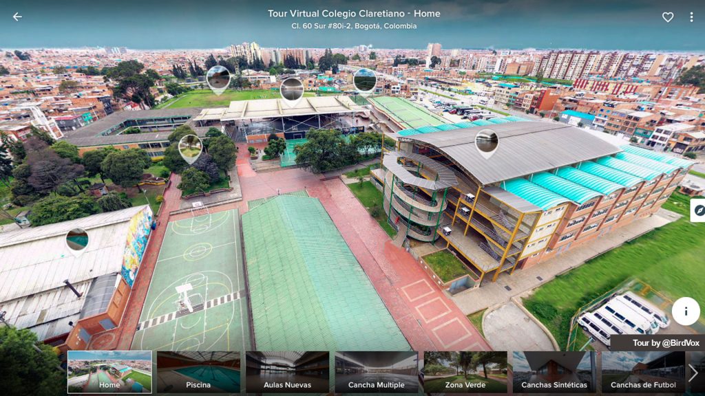 Virtual Tour 360° - Claretiano High School